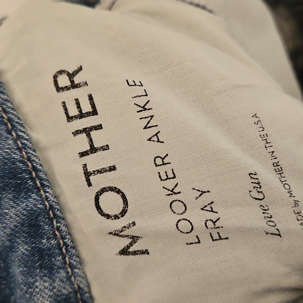 MOTHER Looker Ankle Fray Jean Womens Size 25 - Picture 8 of 8